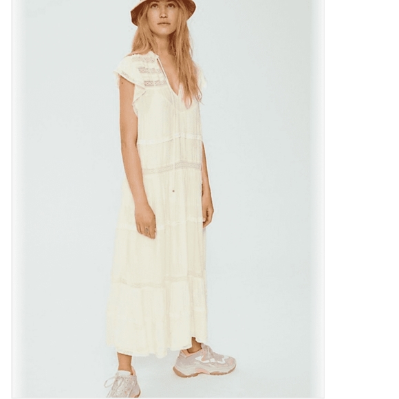 Free People Dresses & Skirts - NEW...Free People Midnight Midi Dress - S